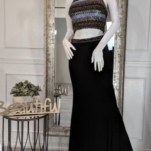 Two piece set dress and skirt